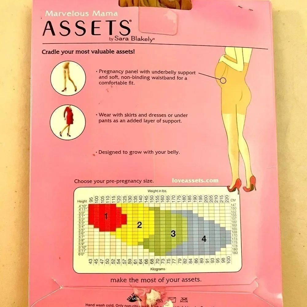 MATERNITY SUPPORT HOSE S-D - Picture 3 of 3